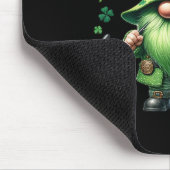 Tapis De Souris Gnome de la Saint-Patrick avec barbe verte Funny P (Coin)