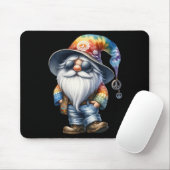 Tapis De Souris Gnome Hippie (Avec souris)