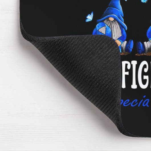 Tapis De Souris Gnome One combat seul Alopécie Sensibilisation 1 (Coin)