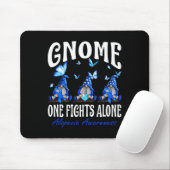 Tapis De Souris Gnome One combat seul Alopécie Sensibilisation 1 (Avec souris)