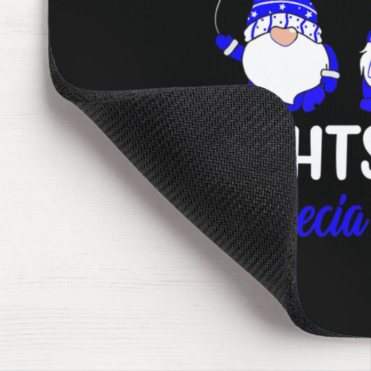 Tapis De Souris Gnome One combat seul Blue Ribbon Alopecia Lauréat (Coin)