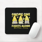 Tapis De Souris Gnome One combat seul Cancer du Sang Jaune (Avec souris)