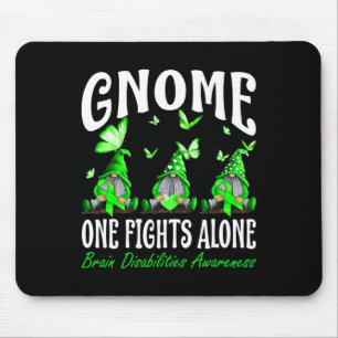Tapis De Souris Gnome One combat seul Cerveau invalidants