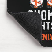 Tapis De Souris Gnome One combat seul Leucémie Cancer Sensibilisat (Coin)