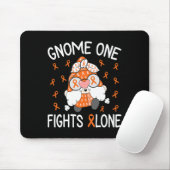 Tapis De Souris Gnome One combat seul Leucémie Sensibilisation Gno (Avec souris)