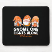 Tapis De Souris Gnome One combat seul Orange Ribbon CRPS lauréats (Devant)