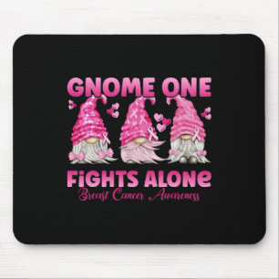 Tapis De Souris Gnome One combat seul Pink Breast Cancer Awards
