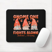 Tapis De Souris Gnome One lutte seule contre la leucémie orange (Avec souris)