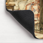 Tapis De Souris Gnome Surprise par Arthur Rackham (Coin)