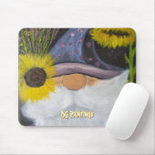 Tapis de souris Gnome Violet DG Paintings (Avec souris)