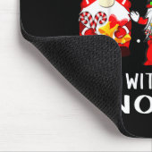 Tapis De Souris Gnomes Christmas Family Leopard Funny Plaid Men Wo (Coin)