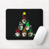 Tapis De Souris Gnomes Christmas Tree Funny Xmas Holidays Men Wome (Avec souris)