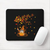 Tapis De Souris Gnomes citrouilles Automne Mignons Halloween Thank (Avec souris)
