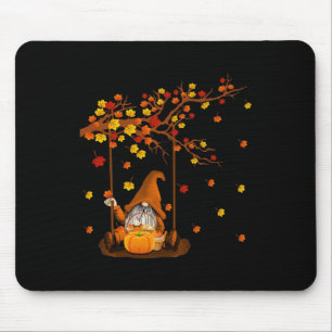 Tapis De Souris Gnomes citrouilles Automne Mignons Halloween Thank