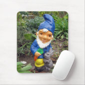 Tapis De Souris Gnomes de jardin (Avec souris)