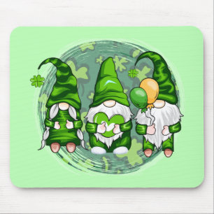 Tapis De Souris Gnomes de la Saint-Patrick Lutins Shamrock-54989