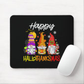 Tapis De Souris Gnomes Hallothanksmas Halloween Thanksgiving Chris (Avec souris)