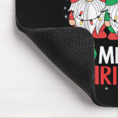 Tapis De Souris Gnomes Joyeux Noël Lumière Famille Gnome Xmas Mat (Coin)
