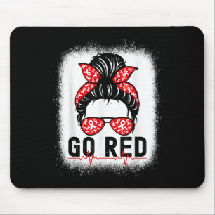 Tapis De Souris Go Red For Women American Heart Disease Awareness