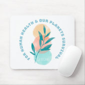 Tapis De Souris Go Vegan (Avec souris)