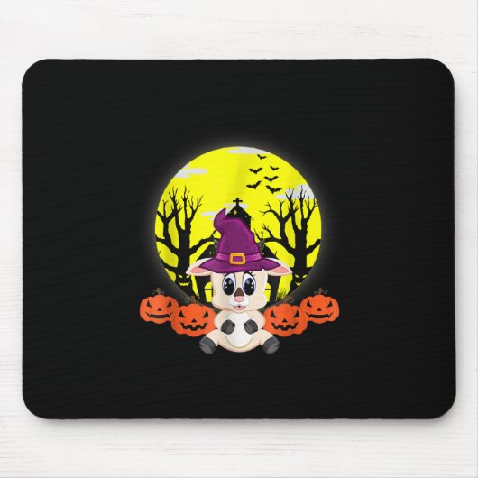 Tapis De Souris Goat Halloween (Devant)
