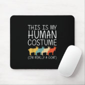 Tapis De Souris Goat Halloween (Avec souris)