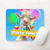 Tapis De Souris Goat with Party Blowers (Avec souris)