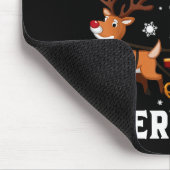 Tapis De Souris Goats For Everybody Santa Sleigh Funny Christmas G (Coin)