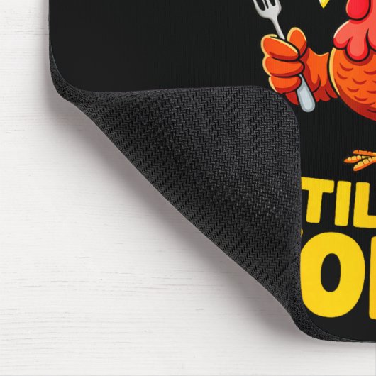 Tapis De Souris Gobble Til You Wobble Shirt Adult Kids Thanksgivin (Coin)