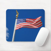 Tapis De Souris God Bless America, American Flag, (Avec souris)