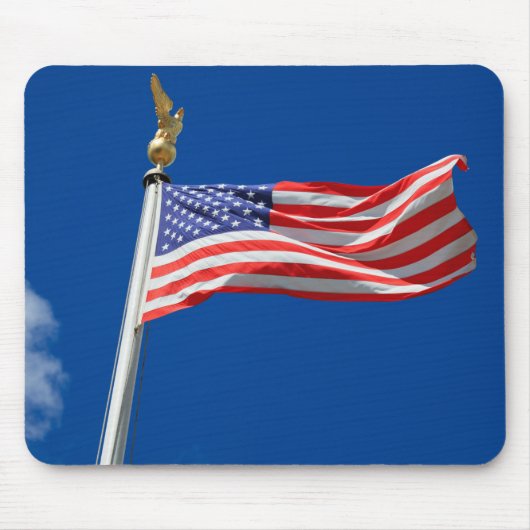 Tapis De Souris God Bless America, American Flag, (Devant)