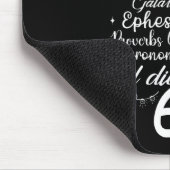 Tapis De Souris God Did It First 67 Christian Bible 6 7 Meme Chris (Coin)