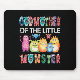 Tapis De Souris Godmère Du Petit Monstre Enfants 1er anniversaire