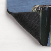 Tapis De Souris Goéland sur pilotis (Coin)