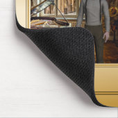 Tapis De Souris Gold 65th Birthday Meilleur cadre photo personnali (Coin)