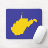 Tapis De Souris Gold et Blue West Virginia (Avec souris)
