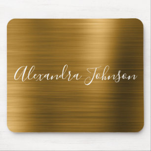 Tapis De Souris Gold Foil élégant moderne luxe