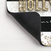 Tapis De Souris Gold Hollywood Black & White Strips Pad Souris (Coin)