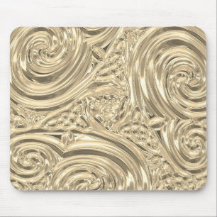 Tapis De Souris Gold look élégant victorien art nouveau