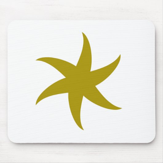 Tapis De Souris Gold Star (Devant)