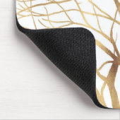 Tapis De Souris Gold Tree Silhouette (Coin)