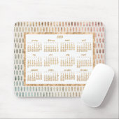 Tapis De Souris Golden Annuel 2020 Calendrier Pads Light (Avec souris)