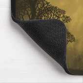 Tapis De Souris Golden Dark Forest Eclipse Mousepad (Coin)