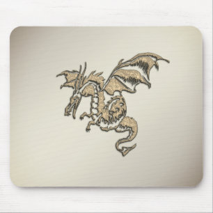 Tapis De Souris Golden Dragon