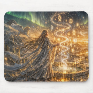 Tapis De Souris Golden Elven Fantasy Light – Impressionist Fantasy