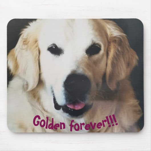 Tapis De Souris "Golden forever" (Devant)