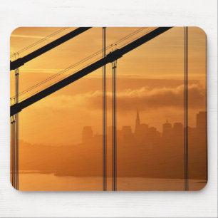 Tapis De Souris Golden gate bridge devant San Francisco