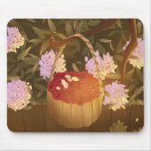 Tapis De Souris Golden Hour Raspberry Basket Mouse Pad (Devant)