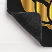 Tapis De Souris Golden Lotus Mousepad (Coin)