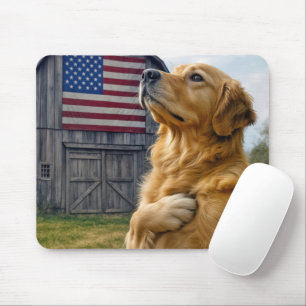 Tapis De Souris Golden Retriever - Allégeance pour les annonces